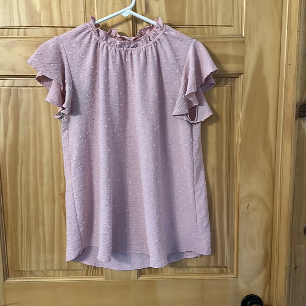 Medium Cap Sleeve Blouse Boutique Style